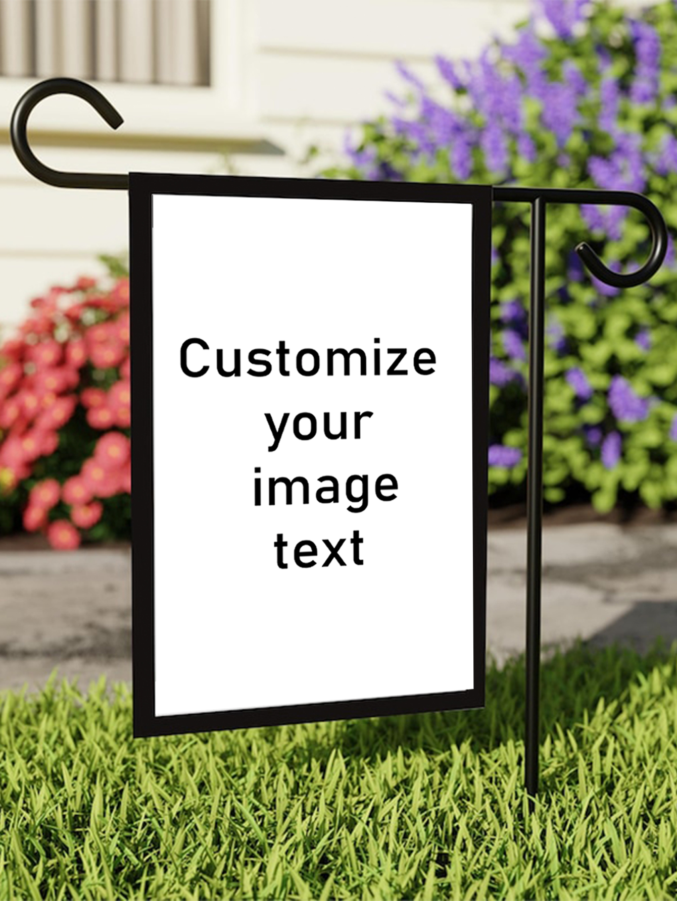 Personalized Outdoor Garden Flag 12x18（Not lnclude Flagpole）